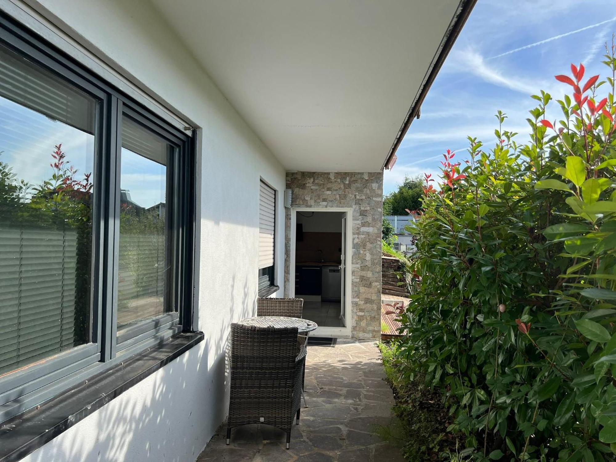 Moderne Ferienwohnung In Dilsberg Neckargemund Bagian luar foto